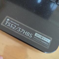 ジャンク ノートパソコン 東芝 dynabook t552/37hsbの画像