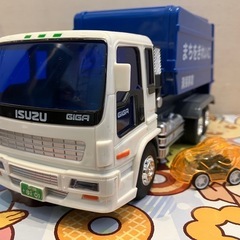 トイコー 清掃車(ゴミ収集車) オマケ付の画像