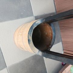 竹細工　花活けの画像