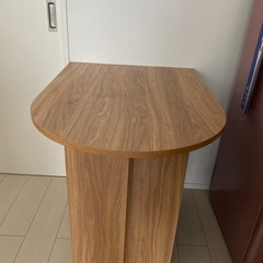 美品　ホーム カフェ 半楕円 テーブル の画像