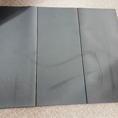 ショップジャパン エクササイズマット レッド×ブラックの画像