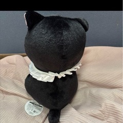 mofusand 黒仔猫にゃんBIGぬいぐるみの画像