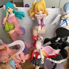アニメキャラクター色々フィギュアの画像
