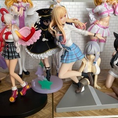 アニメキャラクター色々フィギュアの画像