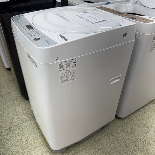 リユースのサカイ東金店　SHARP 洗濯機　21年製　7.0kg TJ14254
