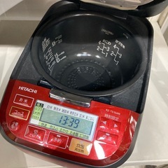 【ジモティー割】日立 2021年製 圧力IH炊飯ジャー ふっくら御膳（ID1249）の画像
