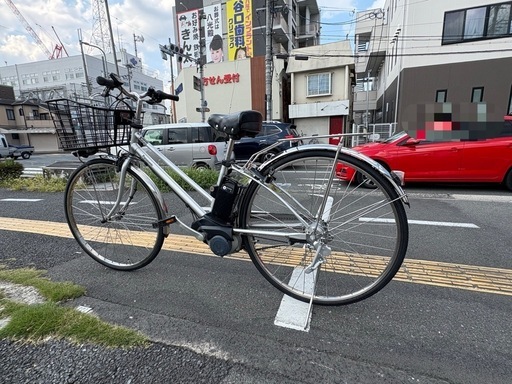 中古27インチ Panasonic電動アシスト自転車　16Ah 大阪