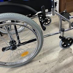 ロ 2508-782 車イス ブレーキ確認済み 中古美品の画像