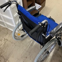 ロ 2508-782 車イス ブレーキ確認済み 中古美品の画像