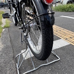 中古20インチ Panasonic電動アシスト自転車　13.2Ah4点灯　大阪の画像