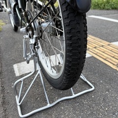 中古20インチ Panasonic電動アシスト自転車　13.2Ah4点灯　大阪の画像