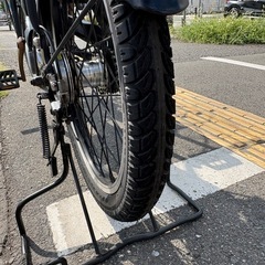 中古20インチ Panasonic電動アシスト自転車　12Ah4点灯　大阪の画像
