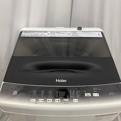 I★ Haier ハイアール 4.5Kg 全自動洗濯機 JW-U45HK 2022年製 一人暮らし 新生活の画像