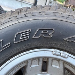 ランクル　ホイールタイヤ4本セットの画像