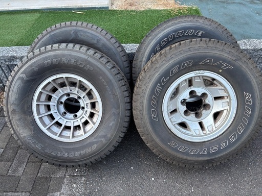 最終値下げ　 ランクル　ホイールタイヤ4本セット