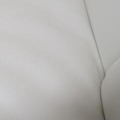 NITORI　合皮ソファベッド(NSクリーン ピナ4 WH)　確認用の画像