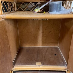 -取引完了- 竹製の棚 の画像