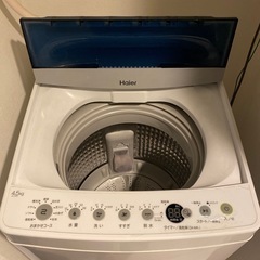 洗濯機 Haier 4.5kg
　の画像