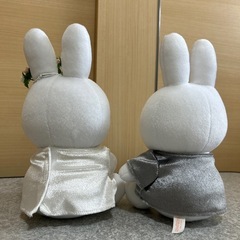ミッフィーウェディングぬいぐるみ【美品】の画像