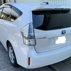 プリウスアルファ 車検長い！R9年3月の画像