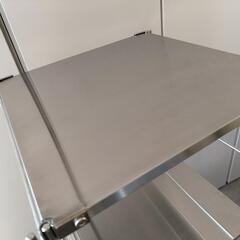【美品】ステンレスユニットシェルフ 無印良品の画像