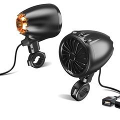 重低音 爆音 高音質 バイクスピーカー(中古)の画像