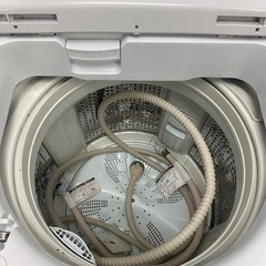 ☆HITACHI 日立 ビートウォッシュ 全自動洗濯機 8.0kg ナイアガラビート洗浄 自動おそうじ BW-V80C 2019年製 の画像