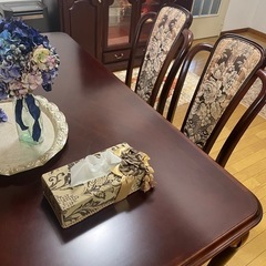 マルニブリティッシュコレクションダイニングセットの画像