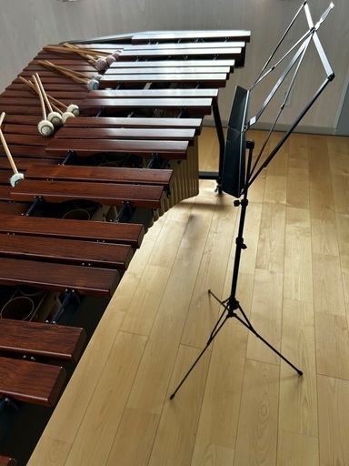 ※9/6受付停止中/受取者決定済※マリンバ　KOROGI 600R 4 1/3オクターブ マレット・譜面台付