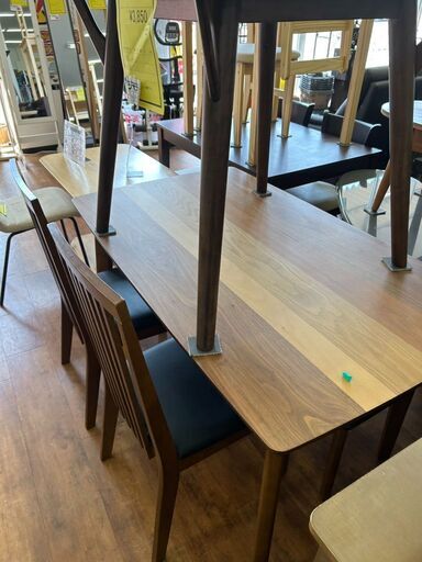 家具	【リユ-スのサカイ広島石内店】ジモティ割！ダイニング４点セット/クリ-ニング済み/HG-7019/広島市 家具　佐伯区 家具　南区 家具　西区 家具　東区 家具　中区 家具　安佐南区 家具　安佐北区 家具　安芸区 家具　府中町 家具　海田町 家具　熊野町 家具　坂町 家具　廿日市市 家具