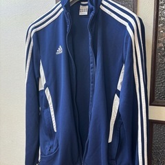 ⭕️美品⭕️レア色のブルー　adidasジャージ男女兼用　M〜Lの画像