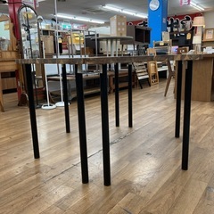 S749 ⭐ IKEA イケア ダイニングテーブル ２分割タイプ 幅139cm USEDの画像