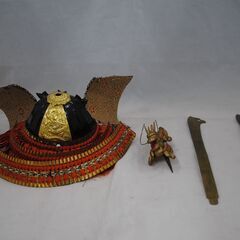 [1476] ミニ兜 ミニチュア兜 五月人形 武具 甲冑 置物の画像