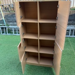 収納棚　ラック　幅73cm 奥行33cm 高さ140cmの画像
