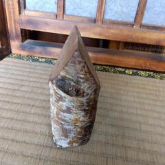 【差し上げます】白樺の木の民芸品の画像