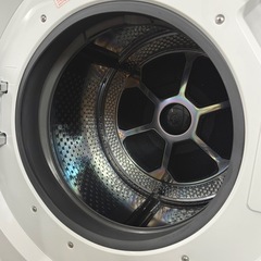 札幌引取り歓迎 22年製 東芝 TOSHIBA ZABOON ドラム式洗濯乾燥機 TW-127XP2L-W 洗濯12kg/乾燥7kg 左開きの画像