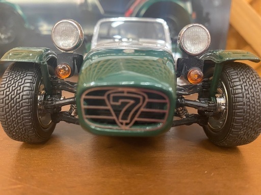 【愛品館江戸川店】京商 1/18 スーパーセブン ケーターハム サイクルフェンダーグリーン ID:112-051340-007