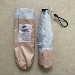 日傘 折りたたみ 超軽量 完全遮光 ワンタッチ 晴雨兼用 UVカットの画像
