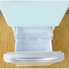 かわいい　DAEWOO　2ドア　冷蔵庫　DR-C15AM　動作良好　150L　レトロデザイン　アクアミント　右開き　2018年製　ハンドルデザイン　大宇の画像