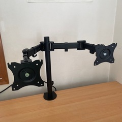 21.5inch モニターx2 アーム付　　の画像