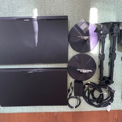 21.5inch モニターx2 アーム付　　の画像