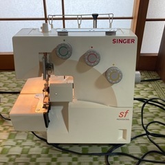 【お取引中】シンガー SINGER 縁がかりミシン ロックミシン 14U342Bの画像