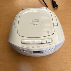 WINTECH CDラジカセ CDR-GK2ホワイトの画像