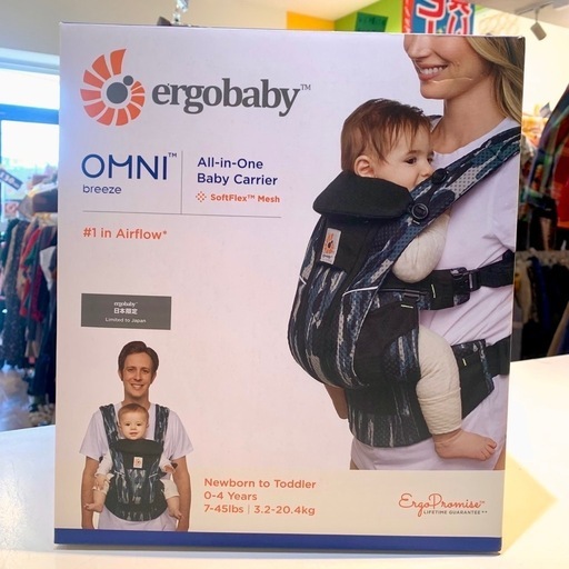 ■店頭引取限定■美品☆エルゴ　抱っこひも　オムニブリーズ♪定価33990円　日本限定モデル