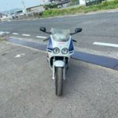福山市瀬戸町　ホンダ CBR250R MC19 2型 ハリケーン ニハリ 実動 書類付 規制前45馬力 250cc 4気筒 吹け上がり良好 峠 膝スリ レストア カスタムにもの画像
