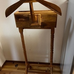 交渉中コート掛けハンガーの画像