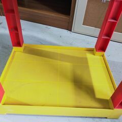 プラスチック 4段シェルフ キッズ ラック 収納 カラフルの画像