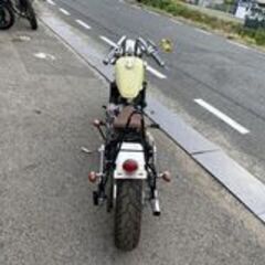 福山市瀬戸町　ホンダ  V-TWINマグナ  マグナ250  MC29  吹け上がり良好  実動  書類付き  ジョッキーシフト  スーサイドクラッチ  ロングフォーク  チョッパー  アメリカンの画像