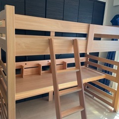 　格安！美品ロフトベットの画像