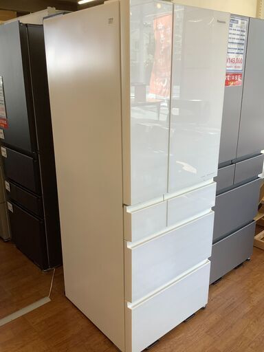 清掃、動作確認済！加えて動作保証まで！！　6ドア冷蔵庫 Panasonic 2023年製　600L